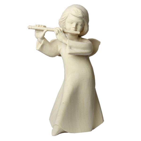 Modern angel with flute - natural