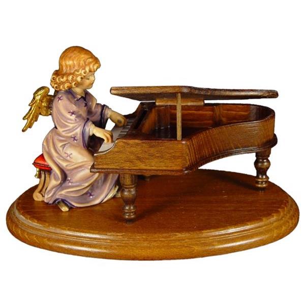 Angel with piano - color