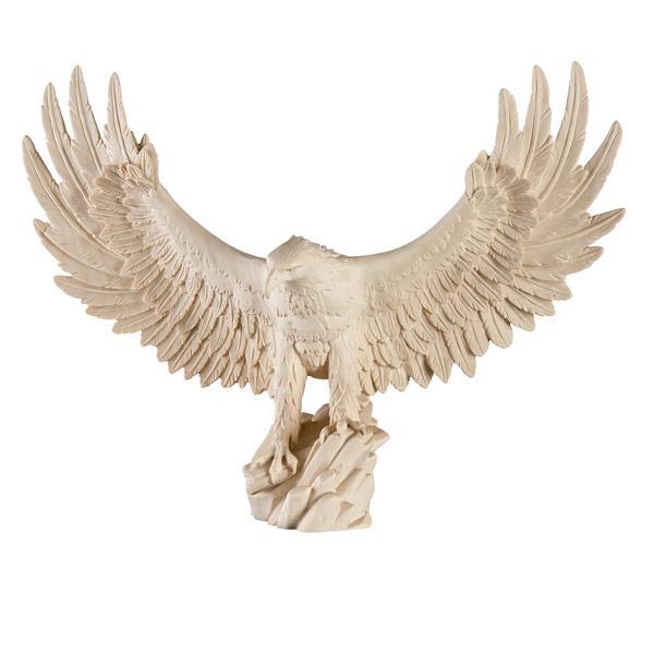 eagle open wings - natural