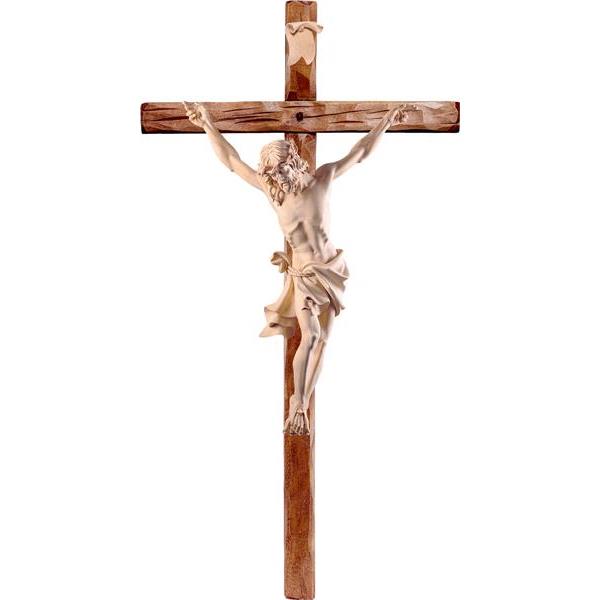 Cristo delle Alpi tiglio con croce diritta - naturale