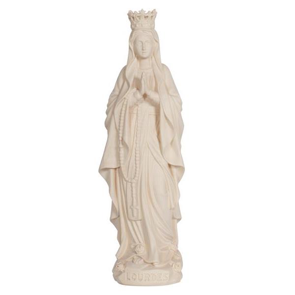 Madonna Lourdes con corona - naturale