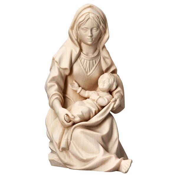 Madonna della S. Familia seduta - 2 Pezzi - naturale