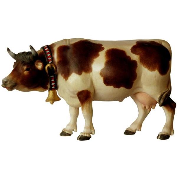 Mucca con testa inclinata - colorato